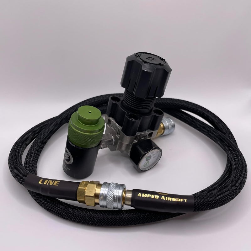 Clovair Clover Airsoft-Amped Airsoft HPA Regulator for Wolverine, Polarstar, Redline Systems, 120 PSI Maximum Output, Works with SLP Tanks Under 300 PSI - Image 2